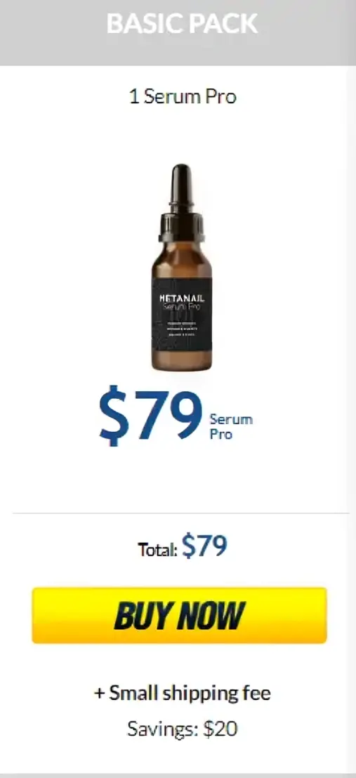 Metanail Serum Pro one bottle